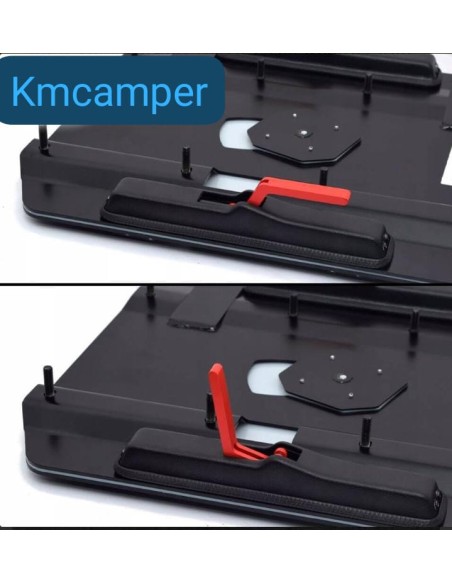 Base giratoria doble acompañante para Volkswagen T5, T6 y T6.1 desde 2003 - Mobiframe
