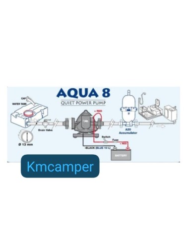 BOMBA AQUA 8 FIAMMA 10L/MIN