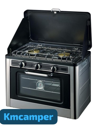 COCINA 2 FUEGOS CON HORNO CAMP4