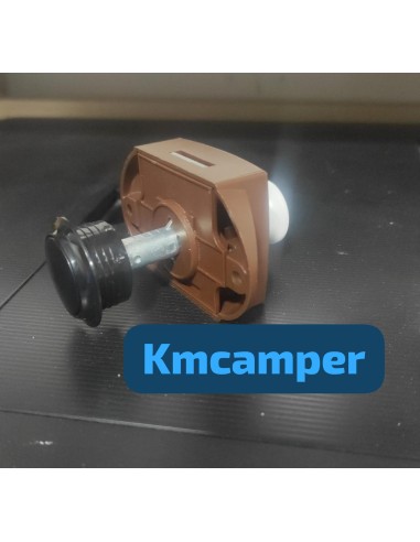 CIERRE CON PULSADOR PARA PUERTA DOBLE