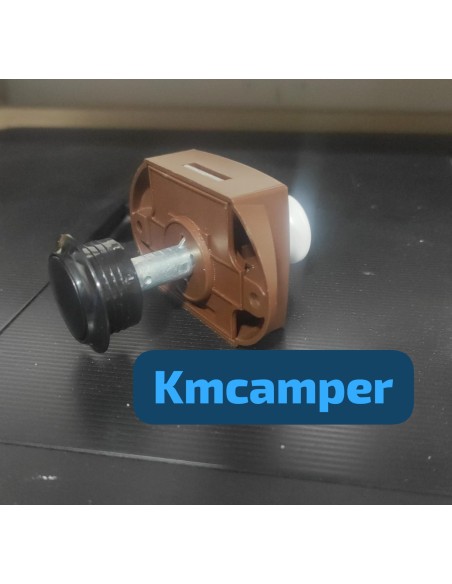 CIERRE CON PULSADOR PARA PUERTA DOBLE