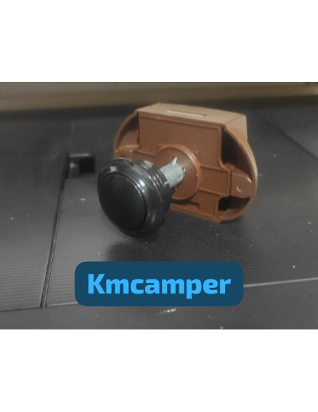 CIERRE CON PULSADOR PARA PUERTA DOBLE