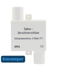 SIFÓN PARA MANGUERA DE 25MM