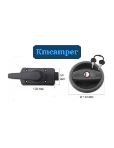 CERRADURA ZADI EUROPA DERECHA NEGRA