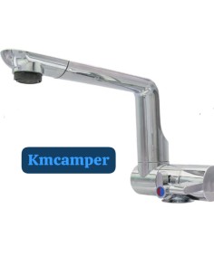 GRIFO MEZCLADOR GIRATORIO Y ABATIBLE 360º CROMO