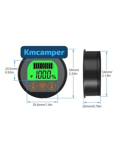 AMPERIMETRO 350AMP SHUNT