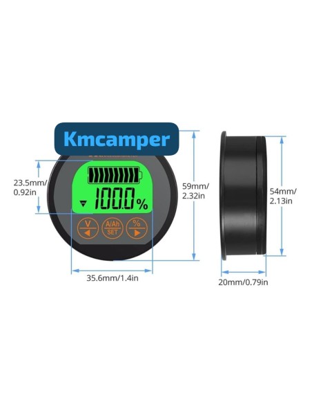AMPERIMETRO 350AMP SHUNT