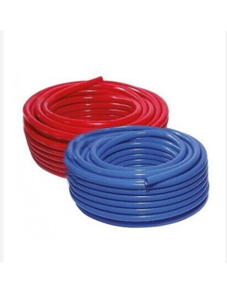 Manguera roja y azul  10 mm (rollos 50 metros)